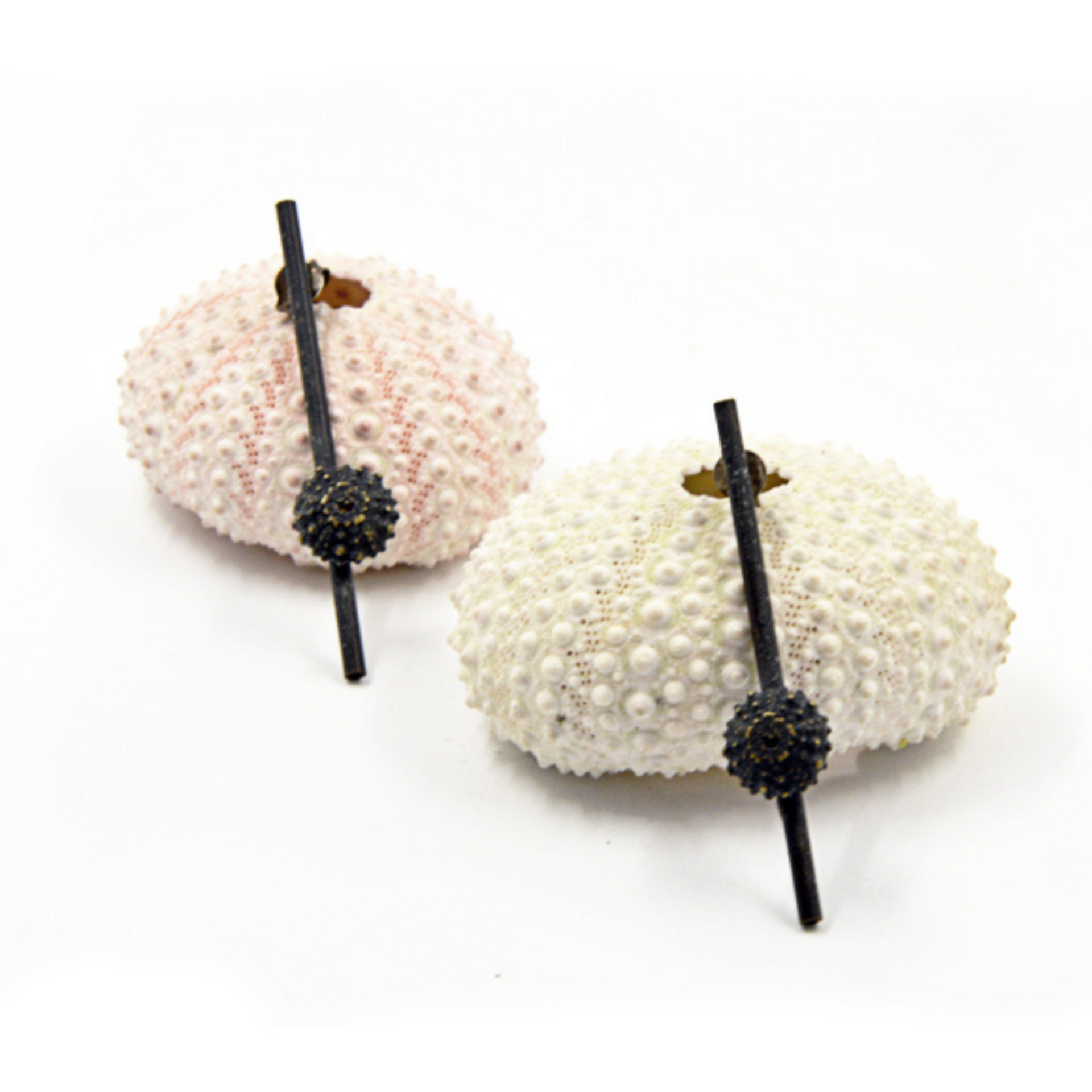 Sea urchin stick earrings - 2