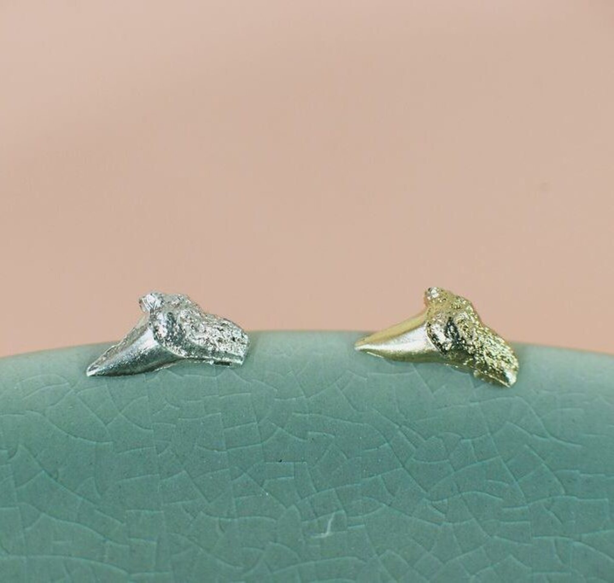 Shark tusk single earring - 2